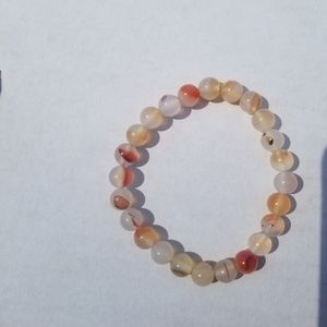 Dendritic agate healing bracelet